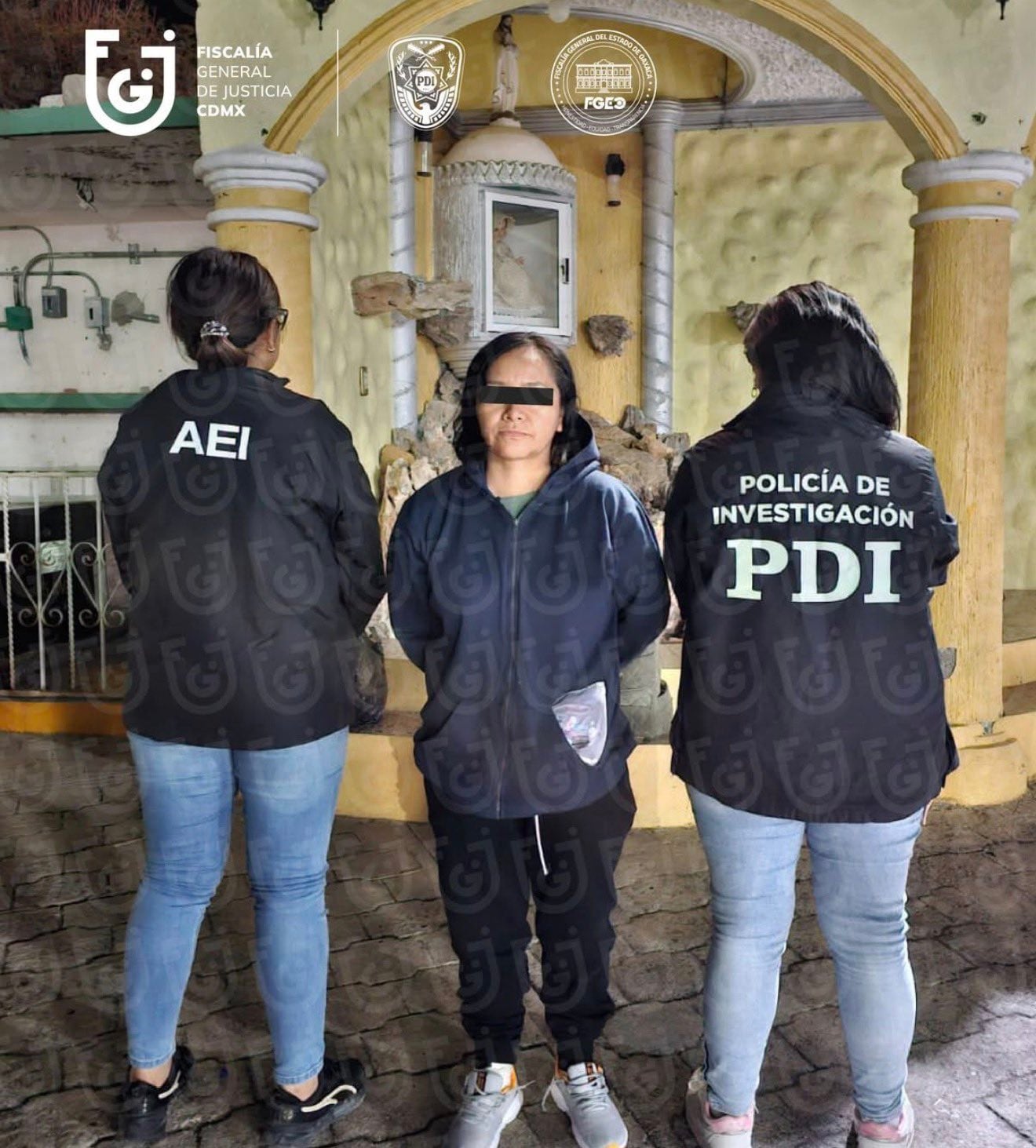 Gaby Gómez es detenida en Oaxaca tras arrollar a motociclista en Iztapalapa.