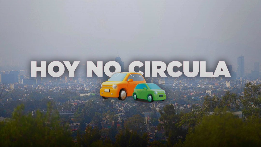 Hoy no Circula por Fase 1 de contingencia ambiental en CDMX