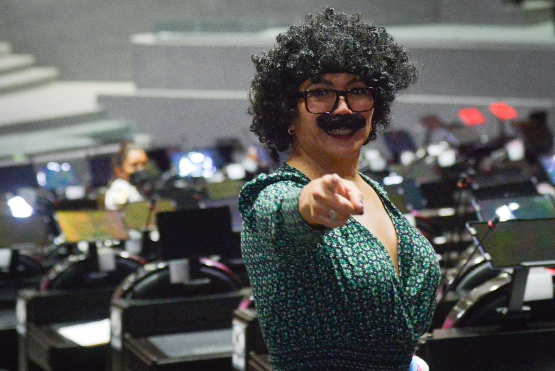 Salma Luévano caracteriza a Gabriel Quadri