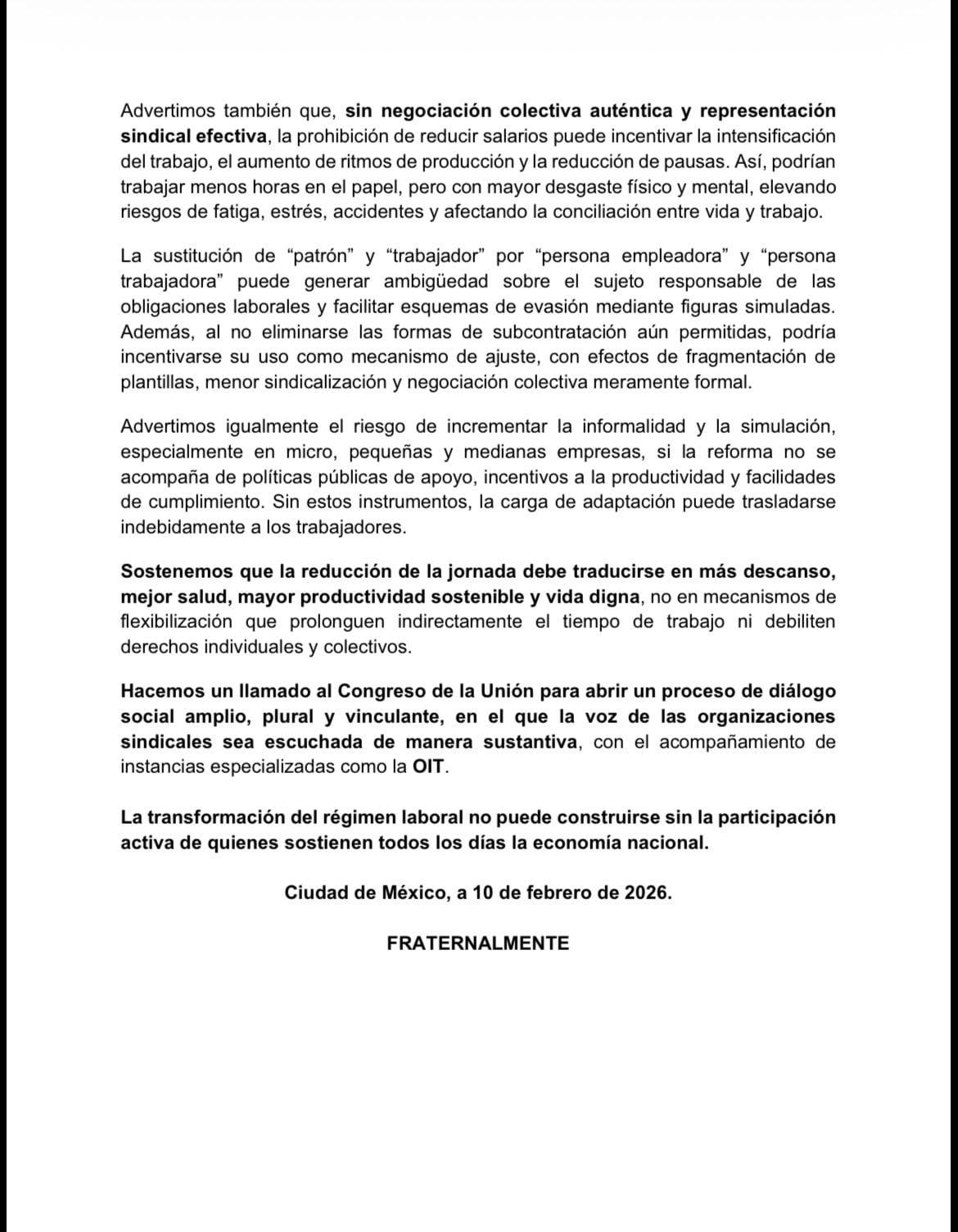 bvjc6kdz55h7zimsgnraakxzha Sindicatos critican la aplicación gradual de la jornada de 40 horas en México