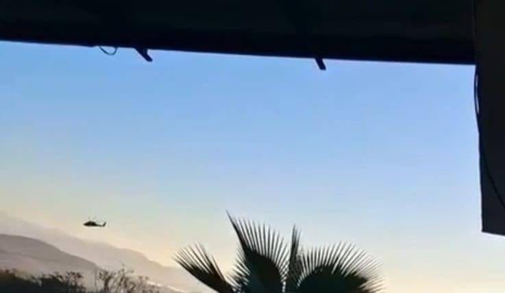 Reportan fuerte operativo aéreo y terrestre en El Limoncito