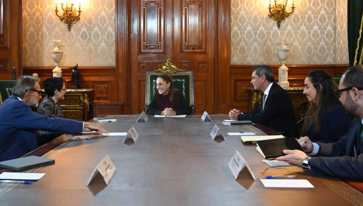 Sheinbaum habló de la IA con la CEO de S&P Global