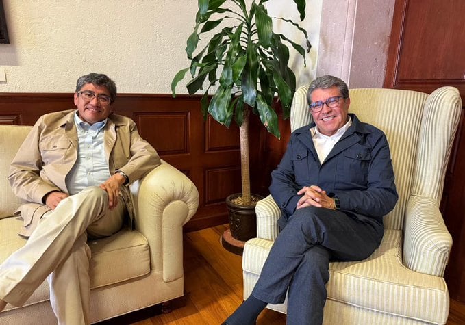 Ricardo y Saúl Monreal zanjan pleito y posan sonrientes juntos