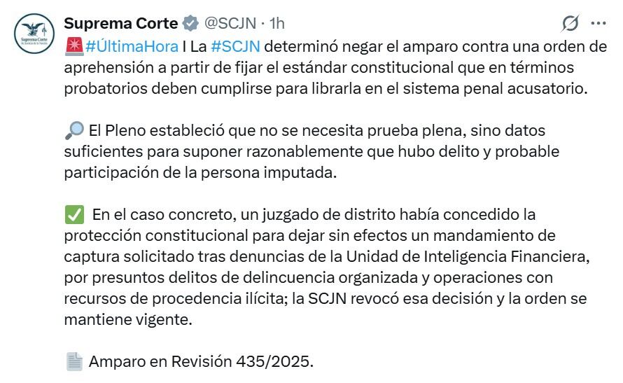 Francisco García Cabeza de Vaca vs SCJN