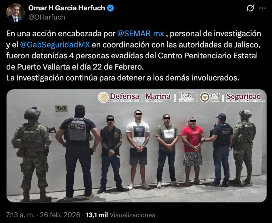 pvazrlmgcvfifphzej7b3njvji-1 Recapturan a 4 de 23 reos fugados en Ixtapa