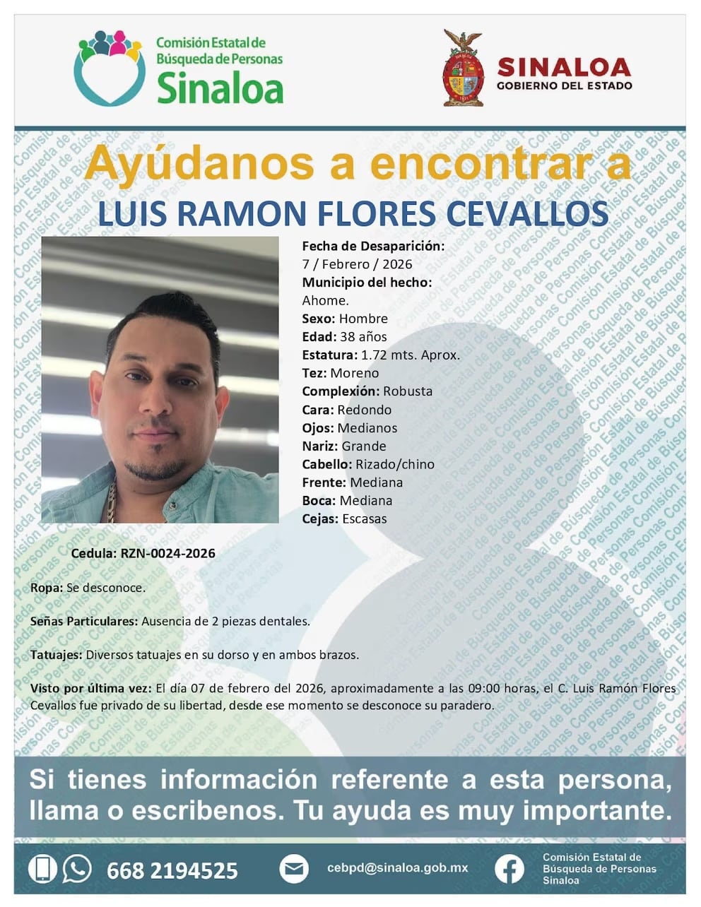 Desaparición múltiple en Sinaloa: comando armado secuestra a cinco hombres en Ahome