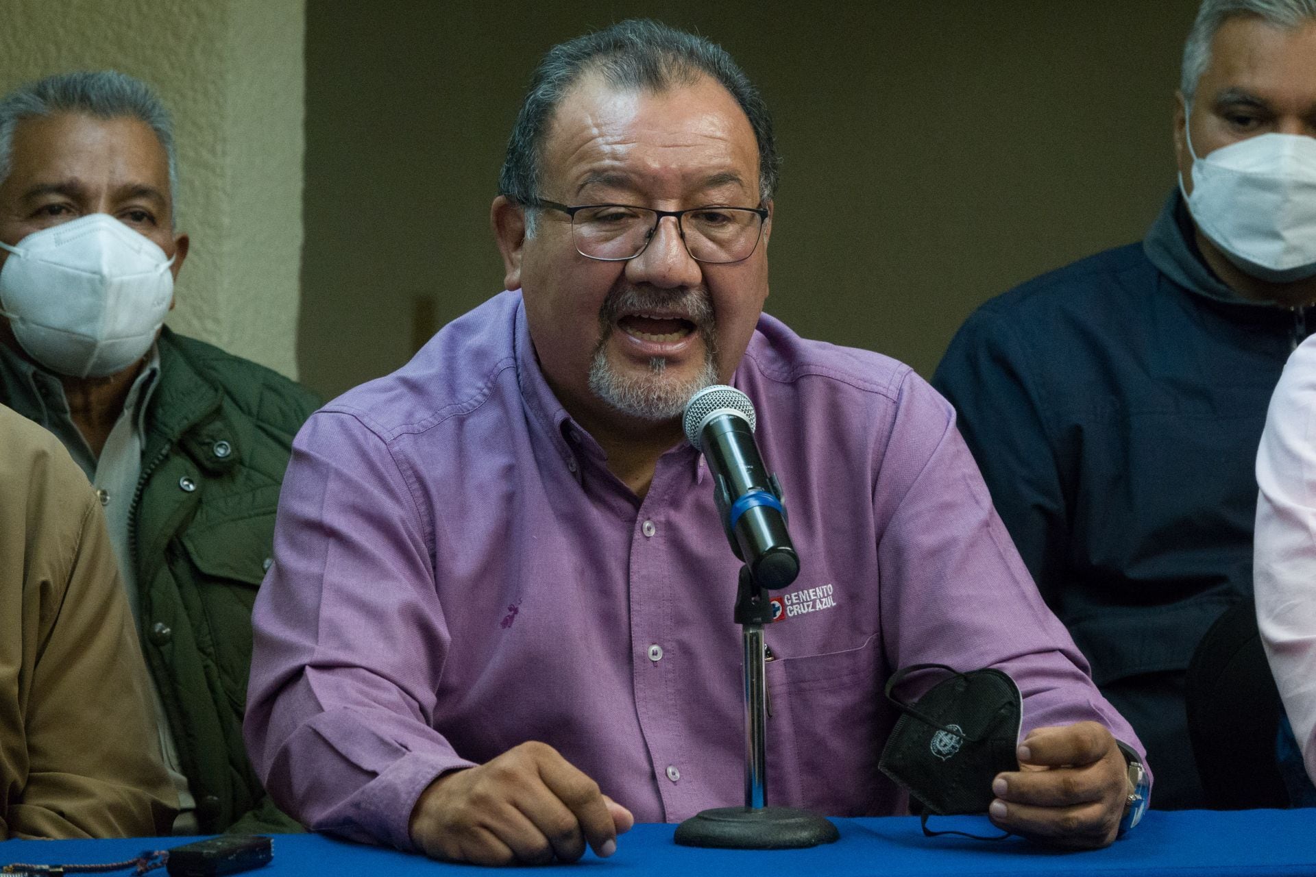 Federico Sarabia, presidente de la Cooperativa Cruz Azul en Tula, Hidalgo.