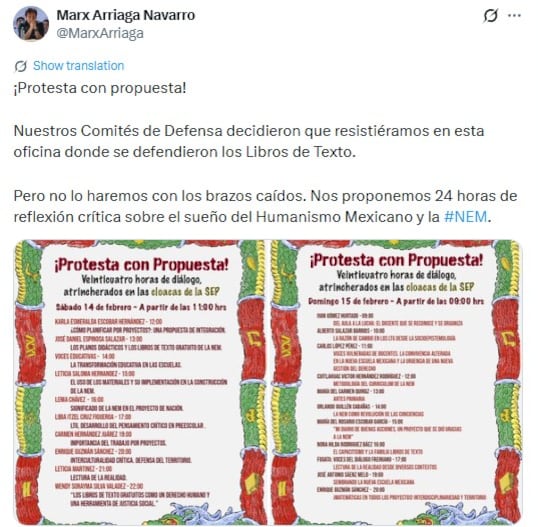 vcvkzlbawzdtplulve4743wrxq Marx Arriaga anuncia protesta de 24 horas en la SEP