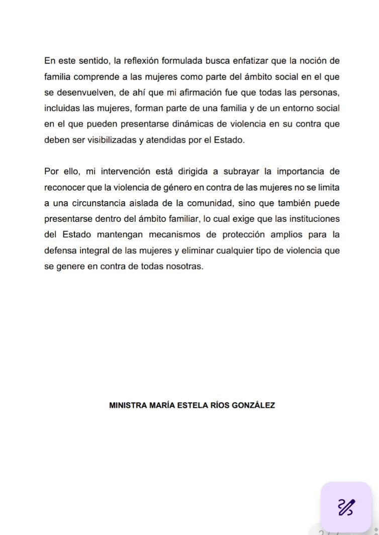 bas4rpokezcylbys3mp75ltjiu Ministra de la SCJN pide no sacar de contexto su declaración sobre fecundación in vitro