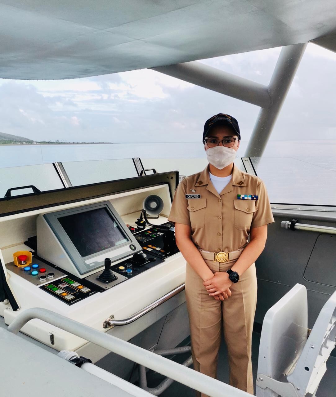 Primera mujer al mando de una guardia costera.
