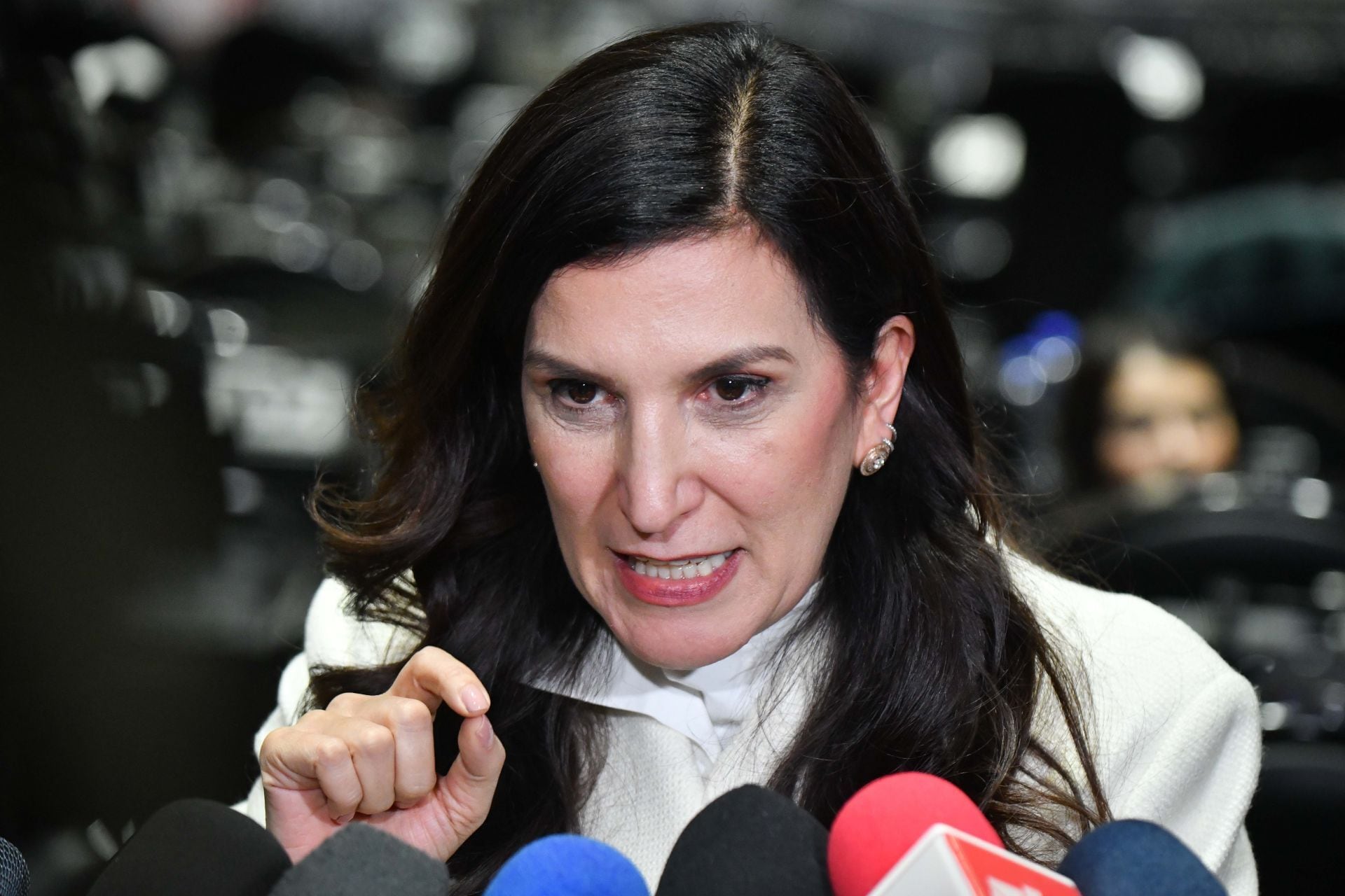 dxe7gude2vgaxpvxen5qn5h2xa Kenia López Rabadán, presidenta de la mesa directiva de la Cámara de Diputados.