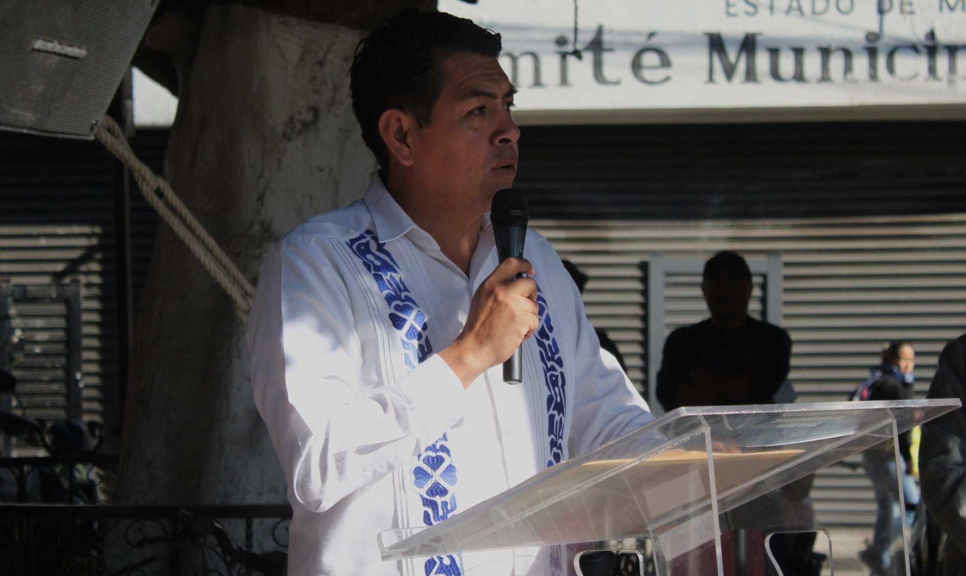 Rafael Vázquez de la Rosa, alcalde del PT en Chiconcuac