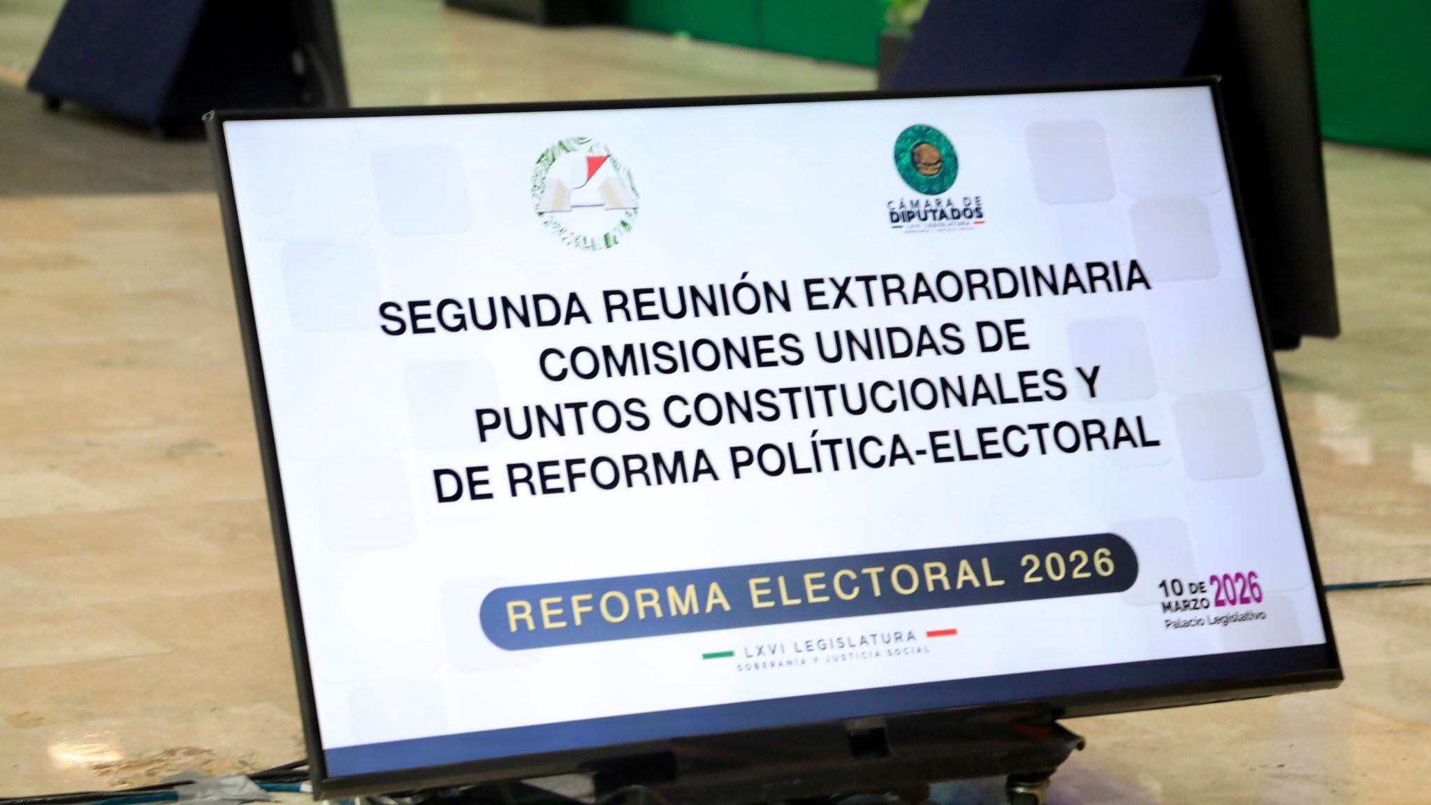 Reforma electoral es aprobada en comisiones de la Cámara de Diputados