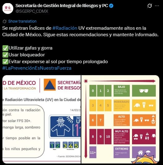 Clima en CDMX para el Vive Latino 2026: prevén lluvia en el primer día