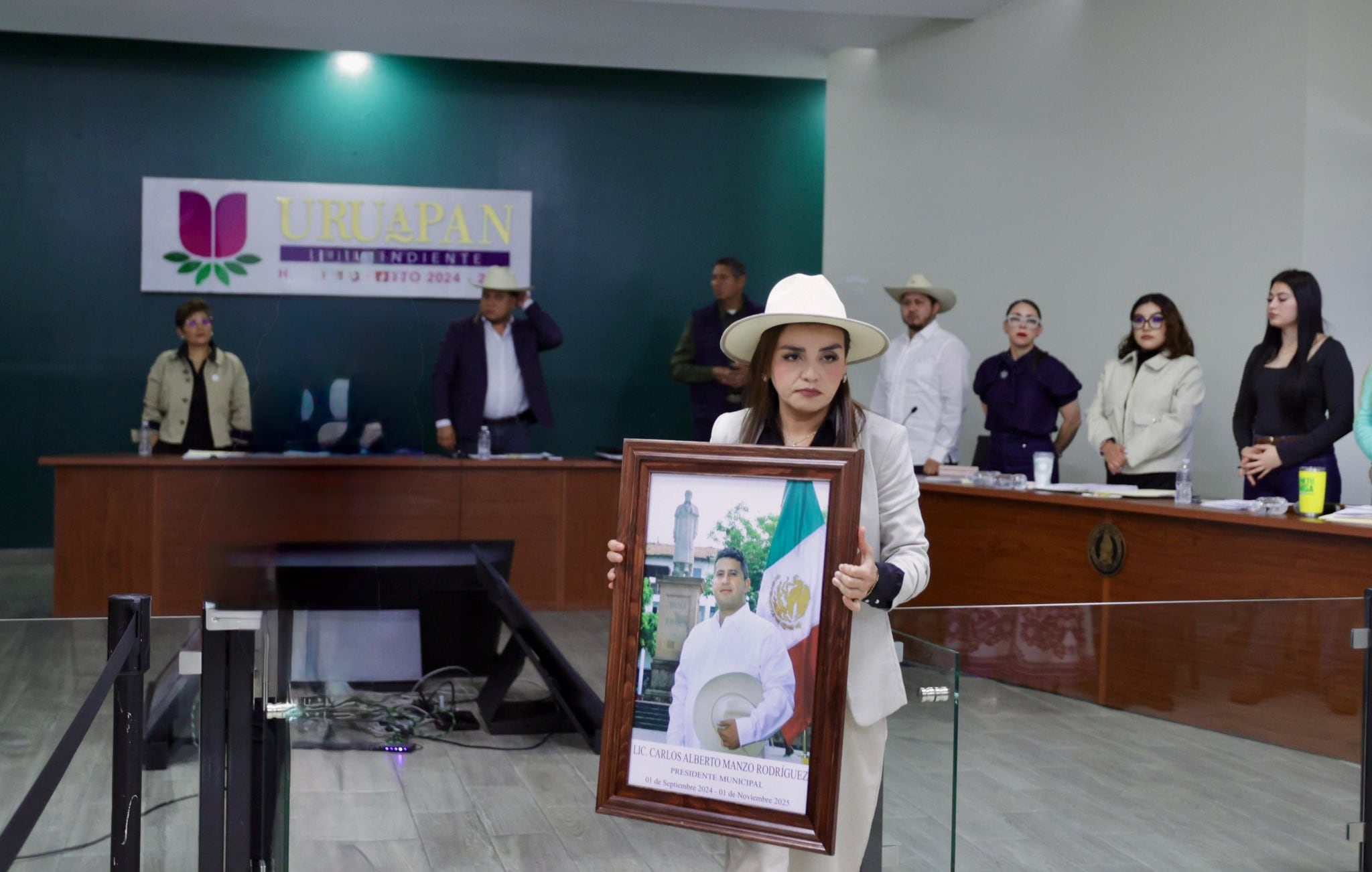 Grecia Quiroz revela retrato de Carlos Manzo