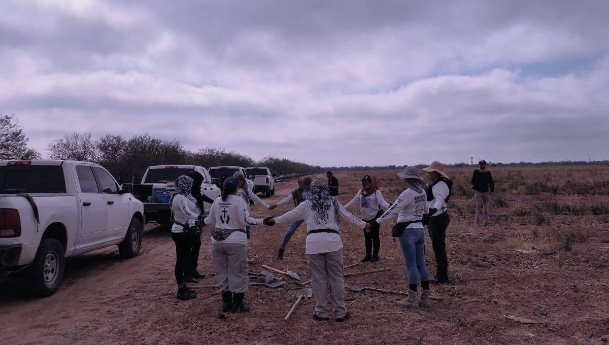 Colectivo localiza restos humanos y pertenencias en ejido de Valle de Guaymas