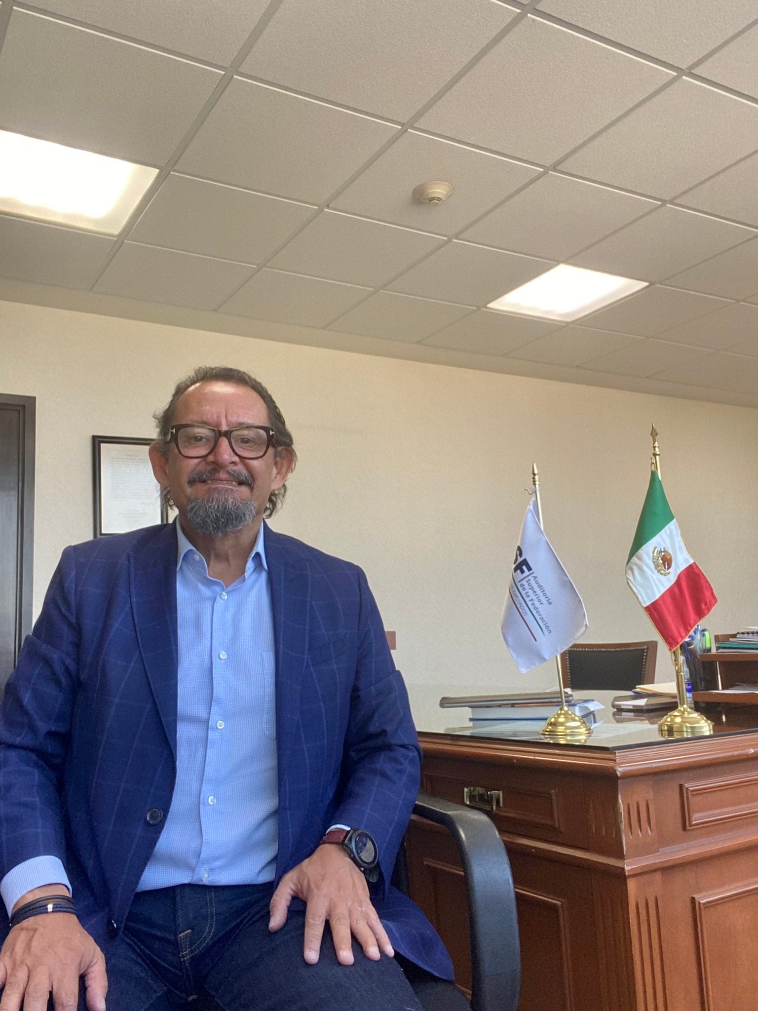 Emilio Barriga, funcionario de la Auditoría Superior de la Federación.