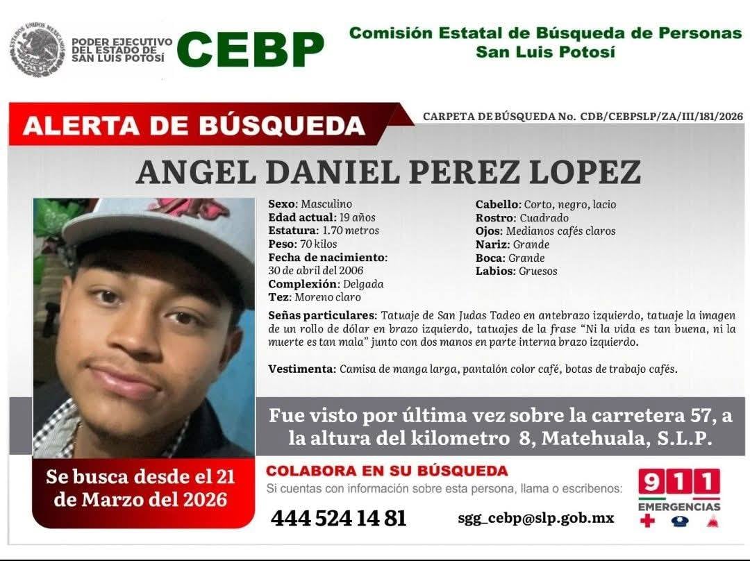 Electricistas desaparecidos en San Luis Potosí