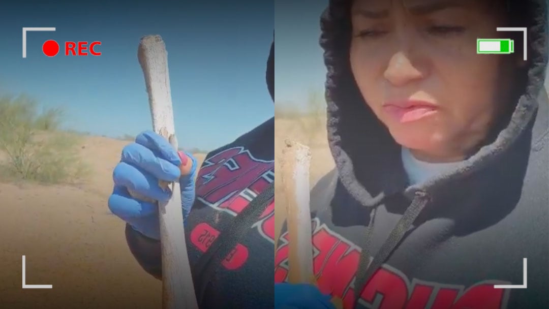 Ceci Flores halló los restos de su hijo Marco Antonio