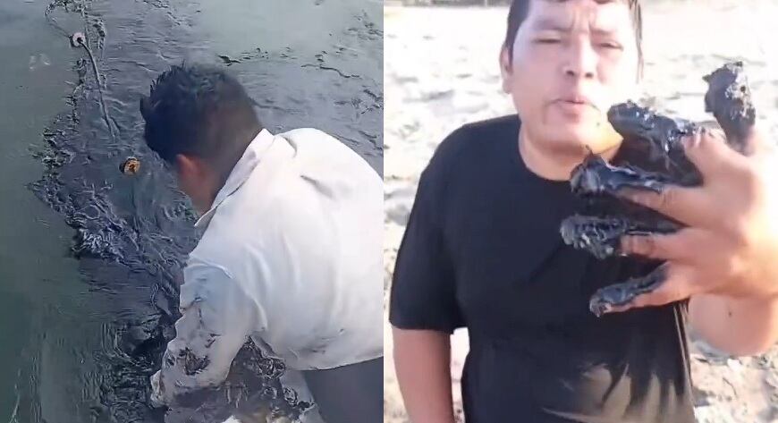 Pescadores reportan impacto por derrame petrolero en Tabasco y Veracruz