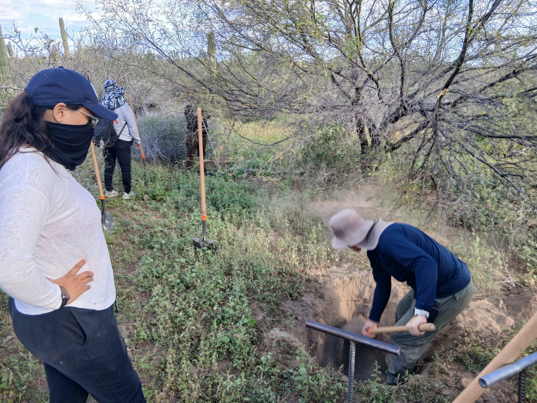 Hallazgo de fosa clandestina en carretera La Paz - San Juan De La Costa