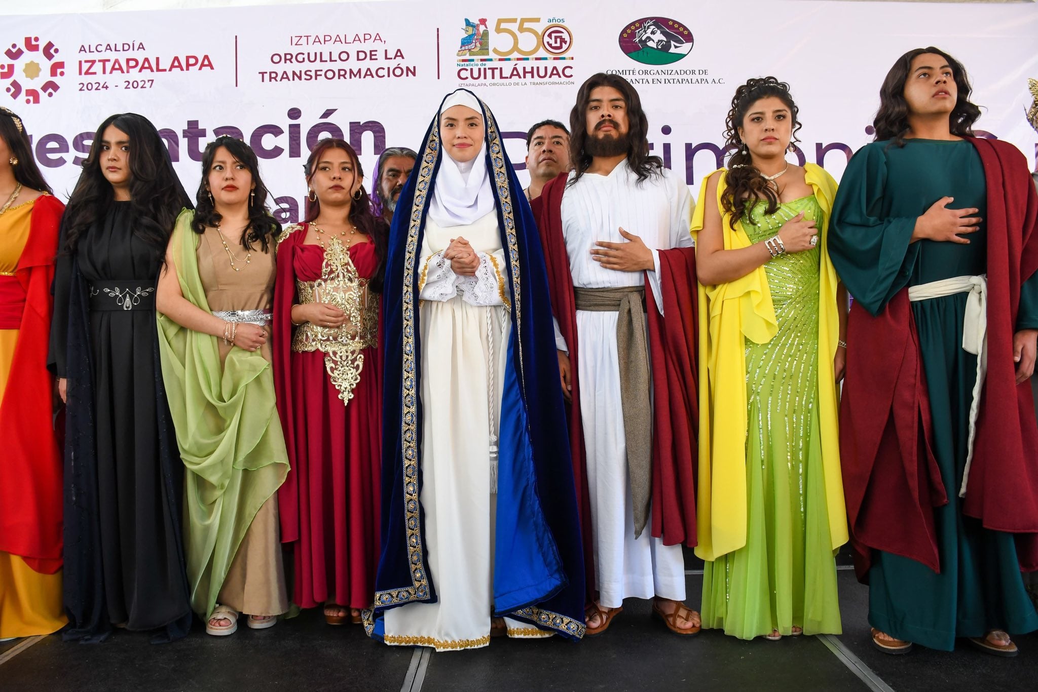 Elenco para el Viacrusis de Iztapalapa 2026.