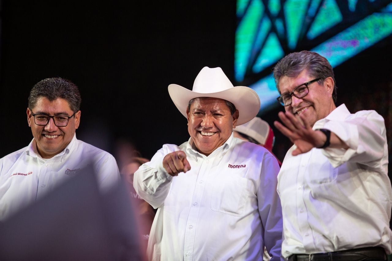 Saúl, David y Ricardo Monreal