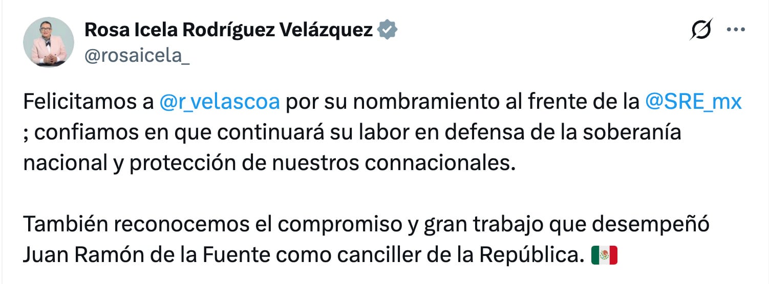 Roberto Velasco y Juan Ramón de la Fuente