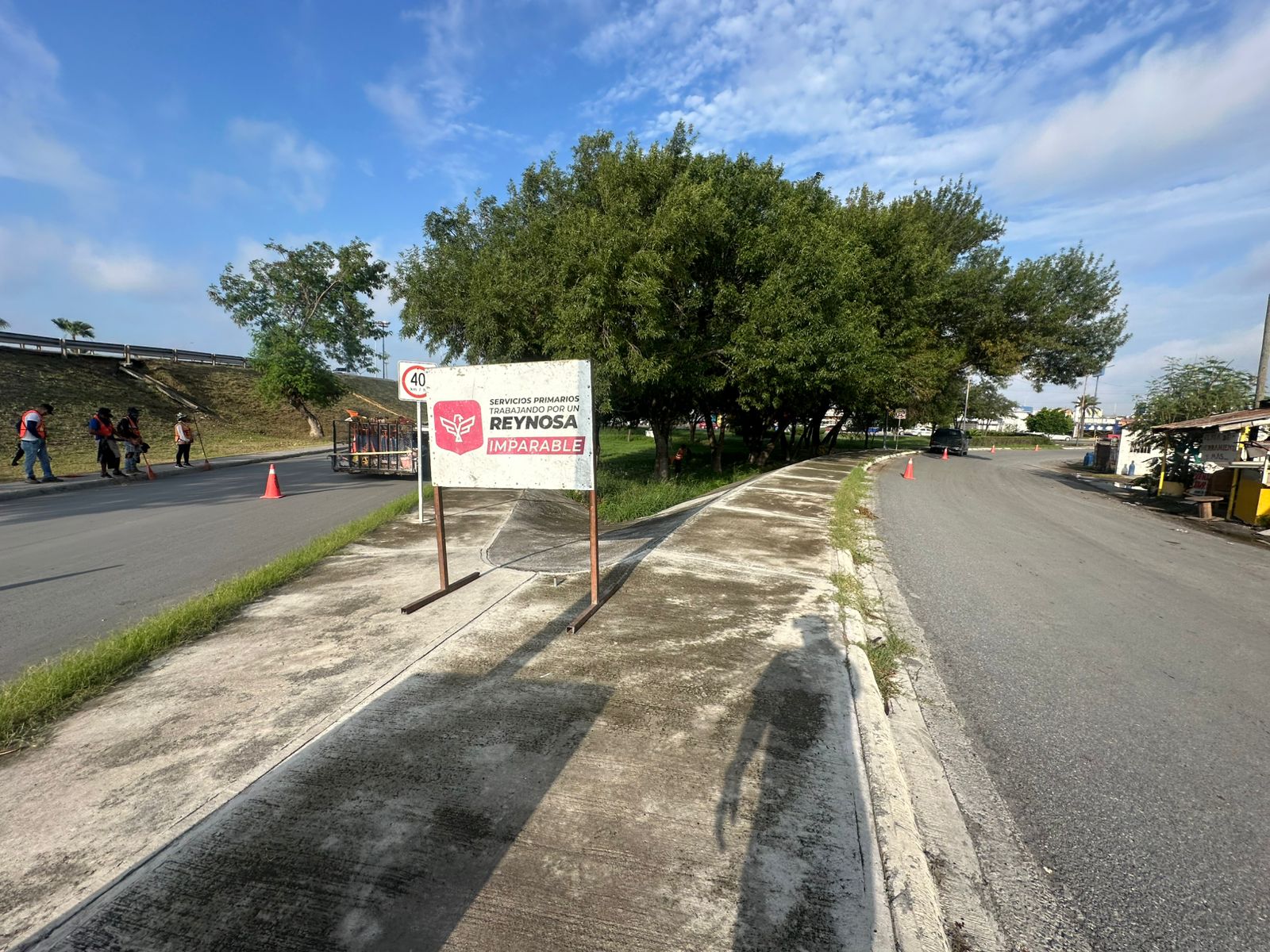 Desarrolla Municipio trabajo de limpieza en Monumento “Hecho en Reynosa”