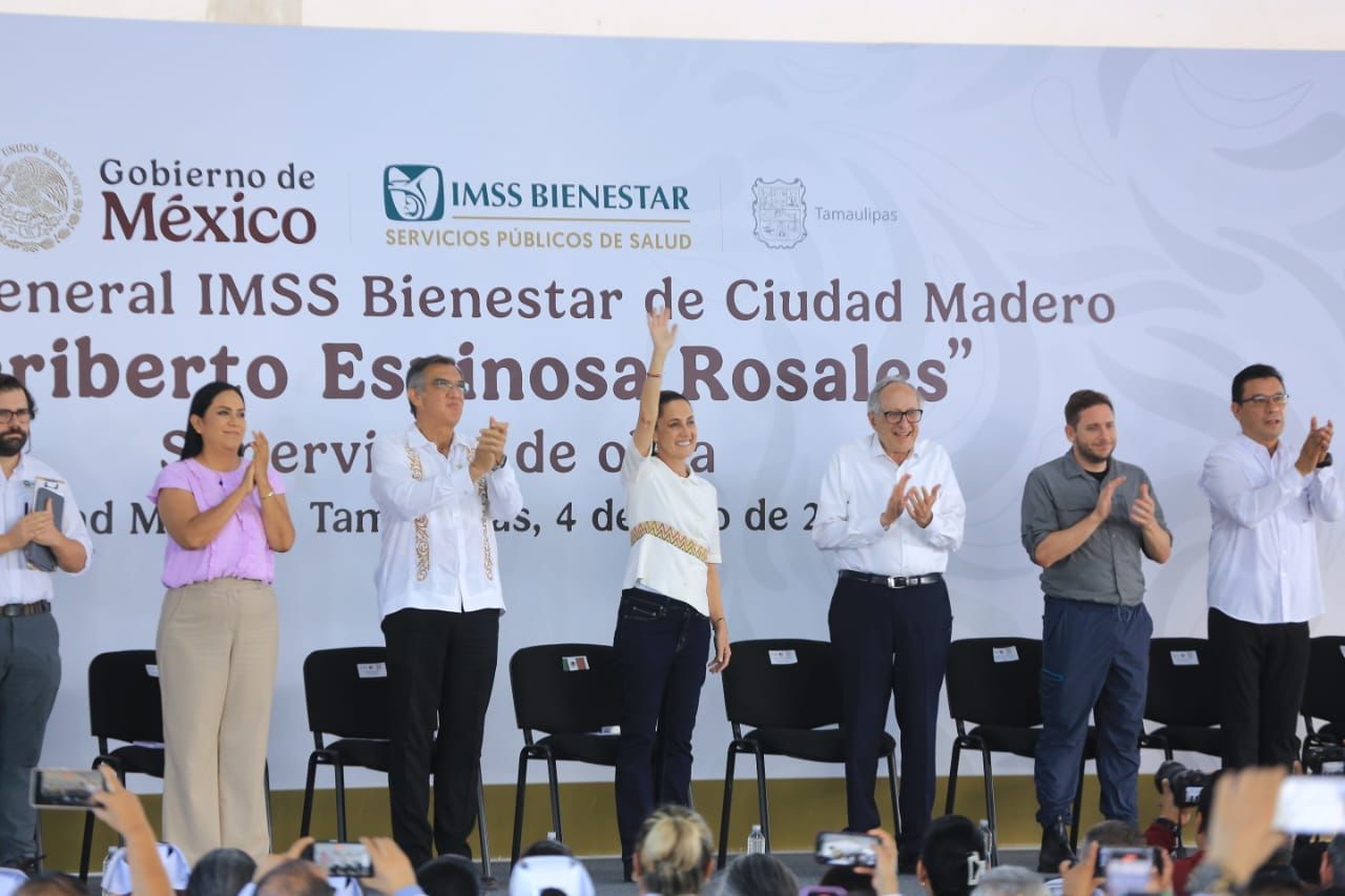 Nuevo Hospital IMSS-Bienestar en Madero será inaugurado en diciembre: presidenta Claudia Sheinbaum