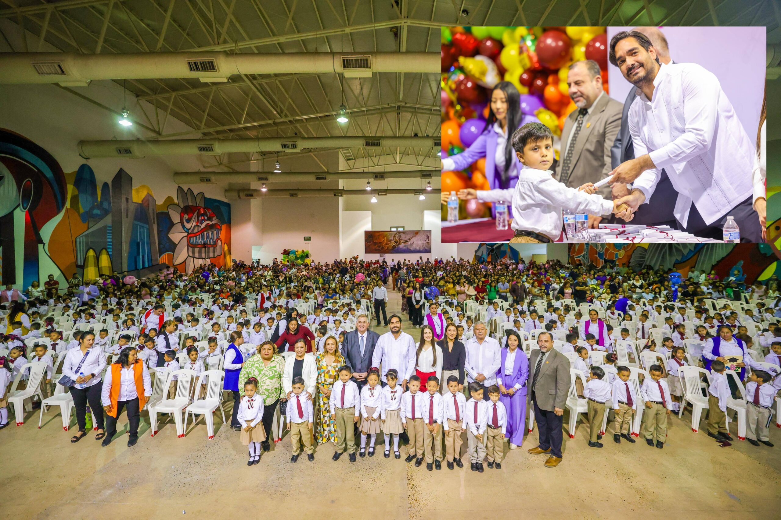 Gradúan 850 infantes de educación inicial en el DIF-Reynosa, reciben Diploma del Alcalde Carlos Peña Ortiz