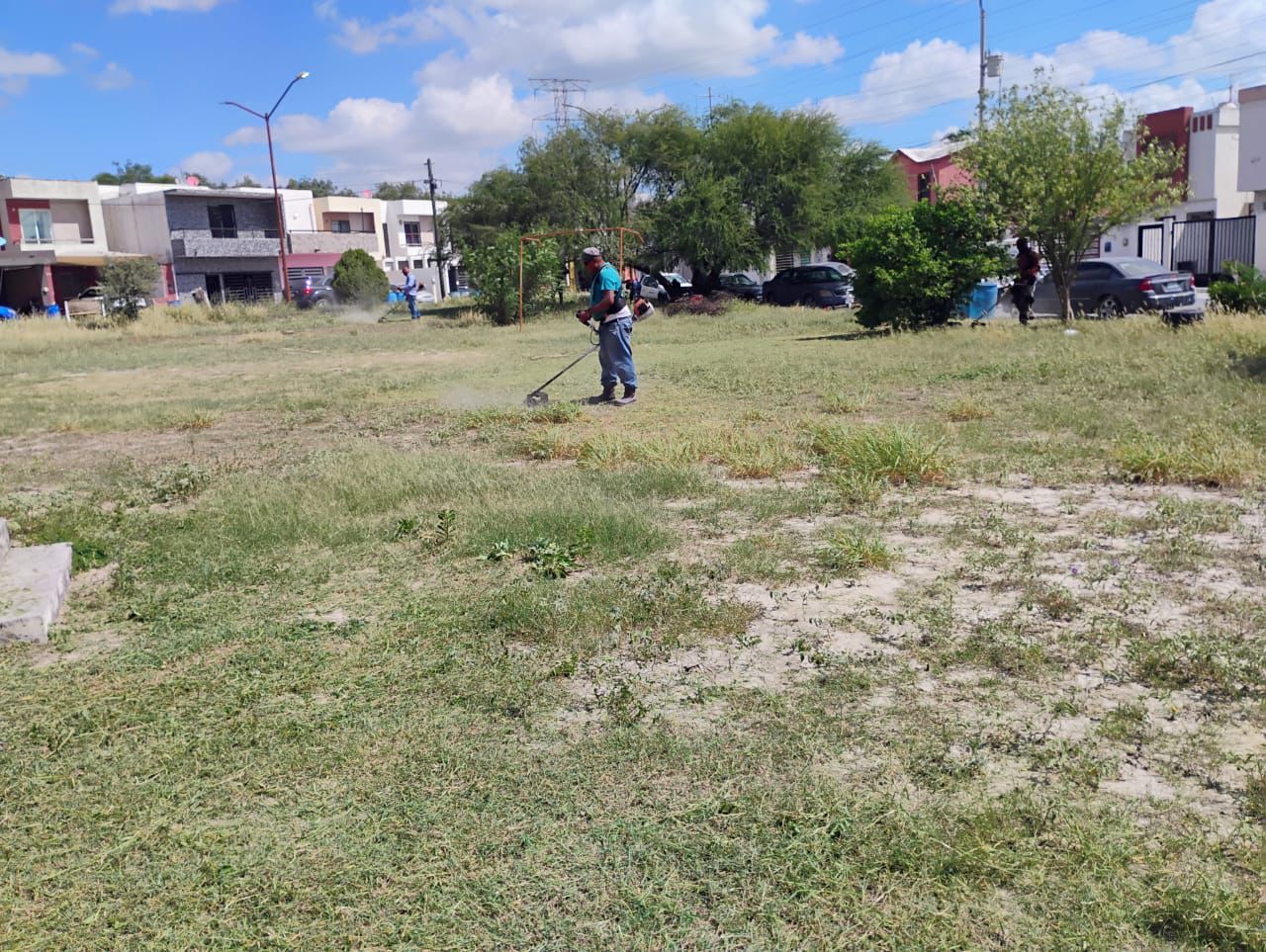 Promueve Gobierno de Reynosa la armonía vecinal con plazas limpias
