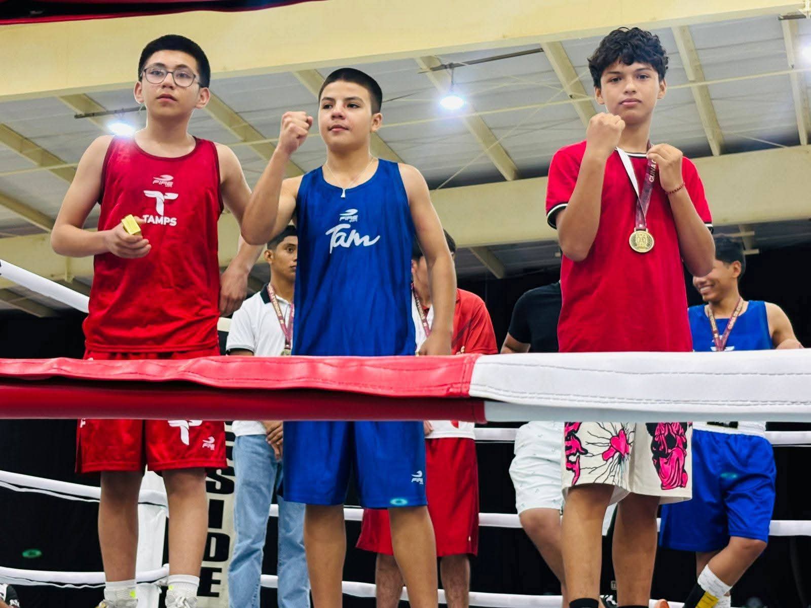 Excelente participación de boxeadores de Reynosa en el Torneo Estatal Guantes de Oro