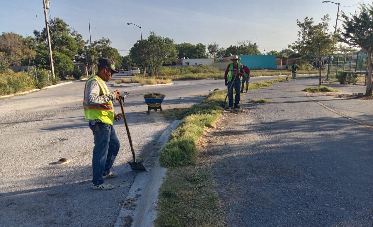 Acciones de limpieza y mantenimiento en Reynosa