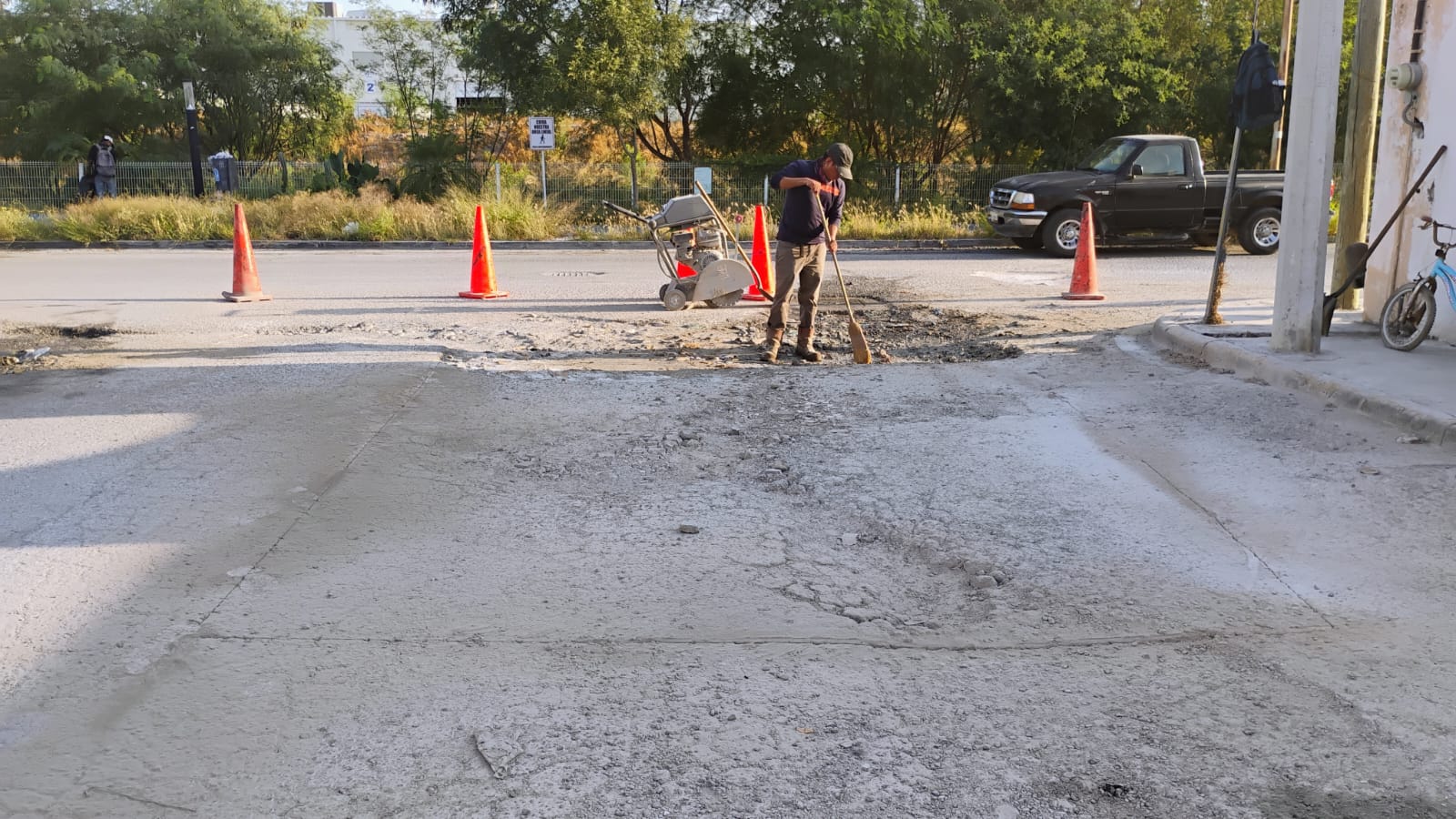 Rehabilita Gobierno de Reynosa calles en Lomas Real de Jarachina Sur