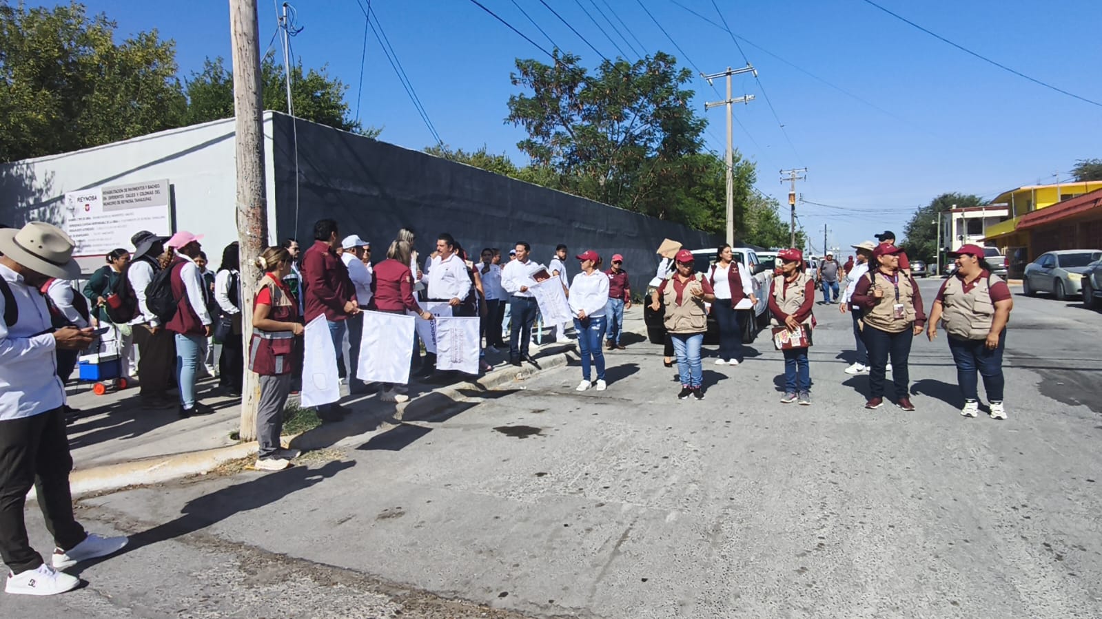 Dan banderazo contra el dengue en Reynosa