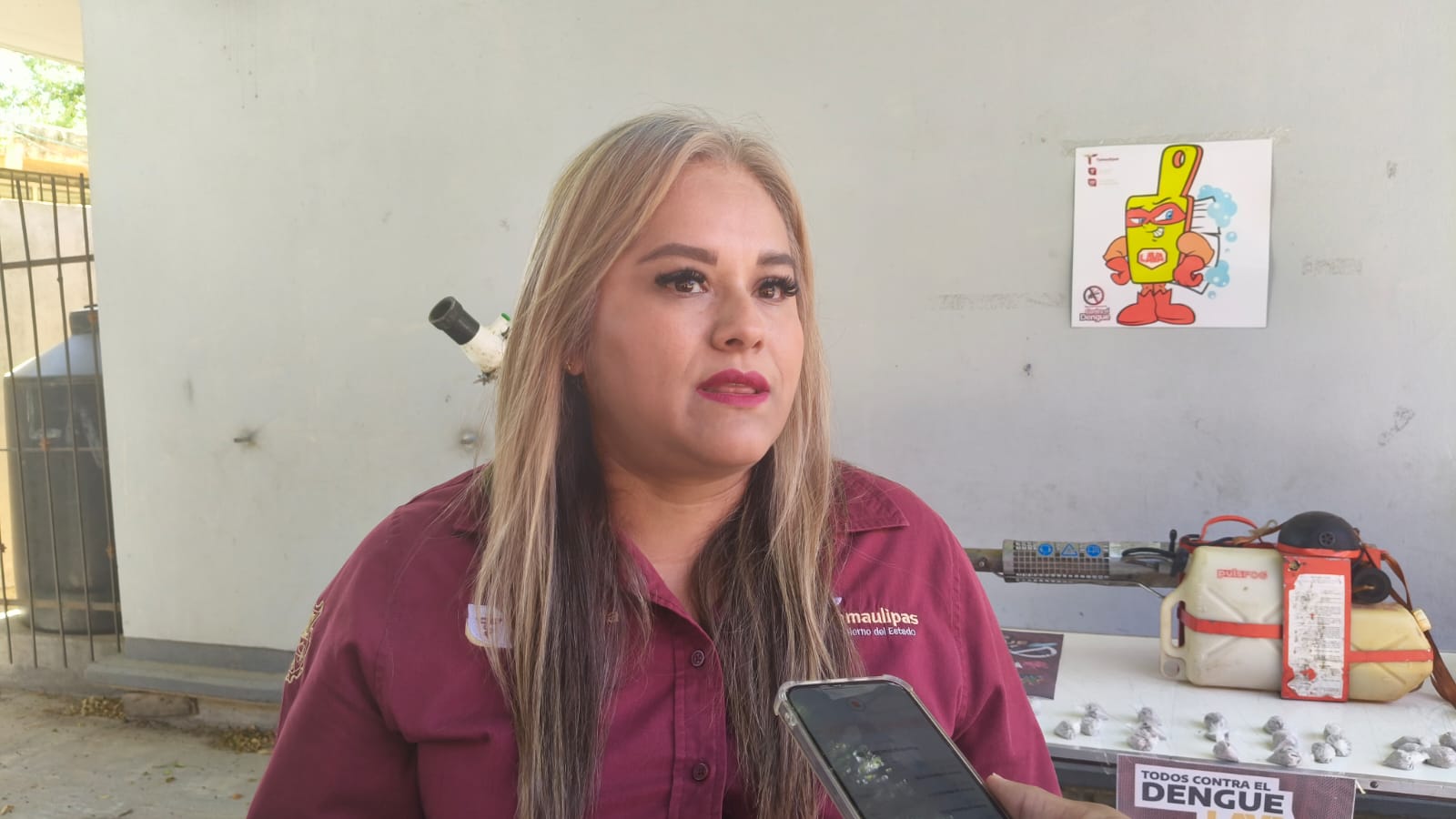 Continua lucha contra el dengue en Reynosa