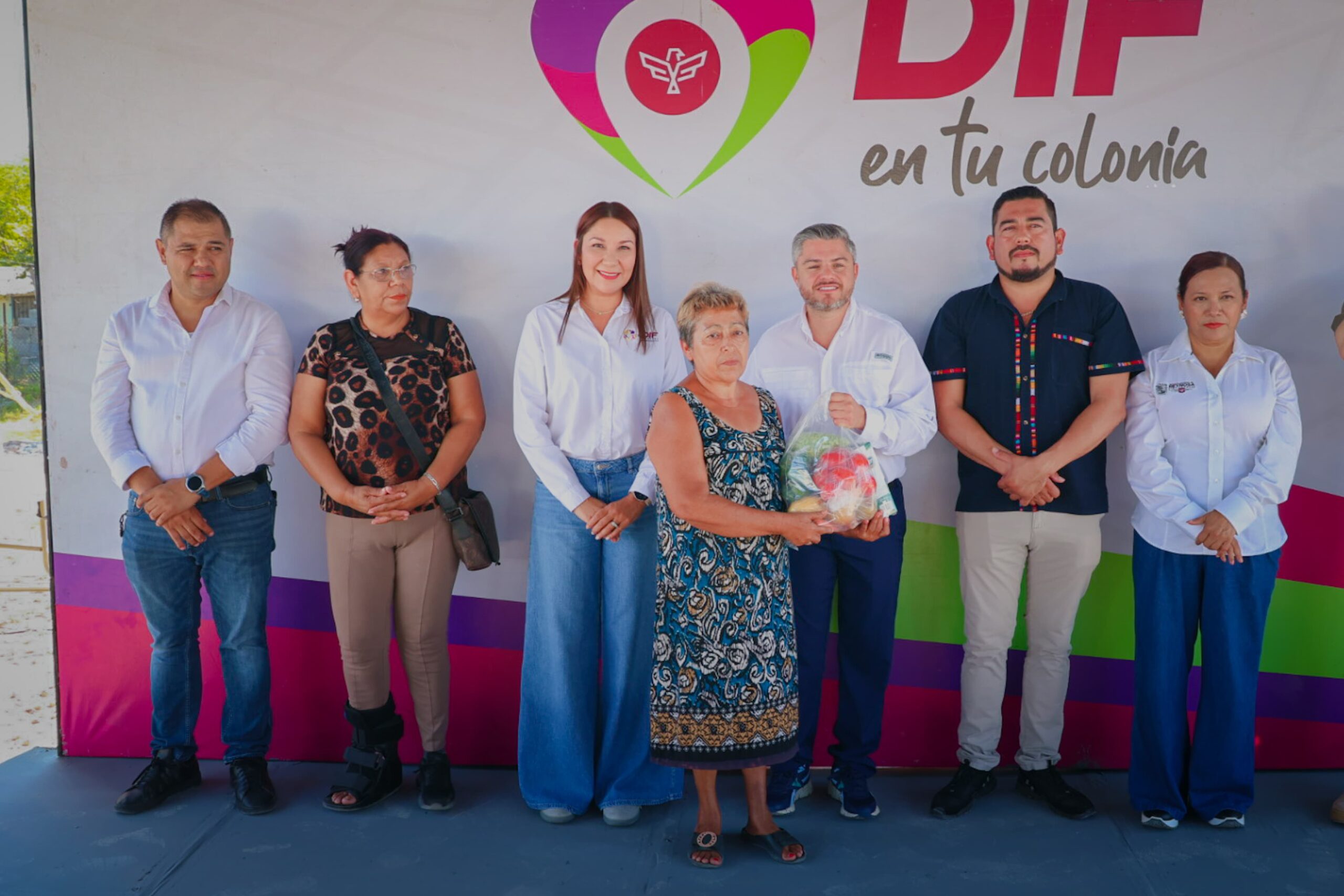 Beneficia DIF Reynosa a más de 500 familias de Lomas de la Torre con brigada “DIF en Tu Colonia”