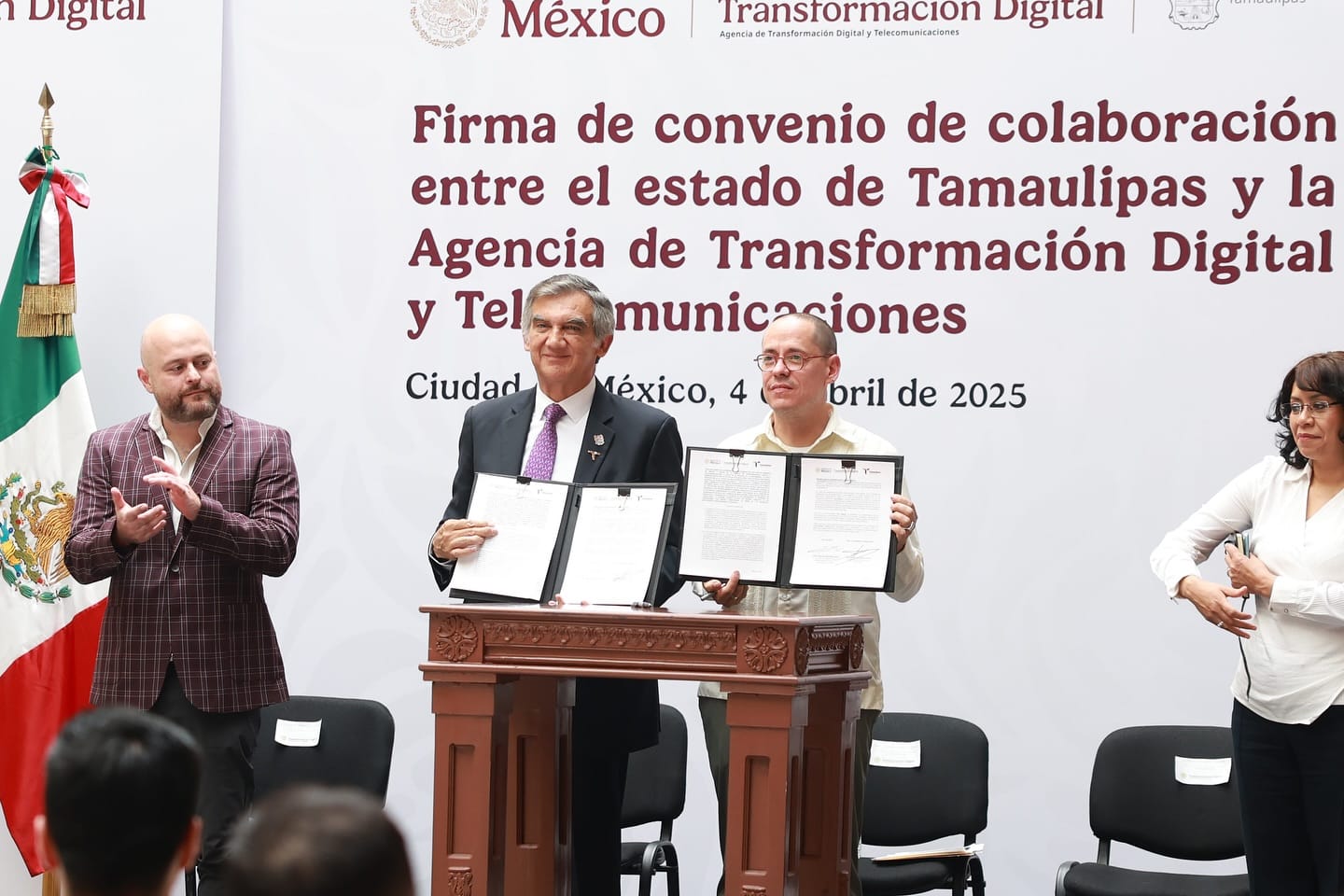 Designa gobernador de Tamaulipas a Edwin Tuexi Amaro como Autoridad Local de Simplificación y Digitalización