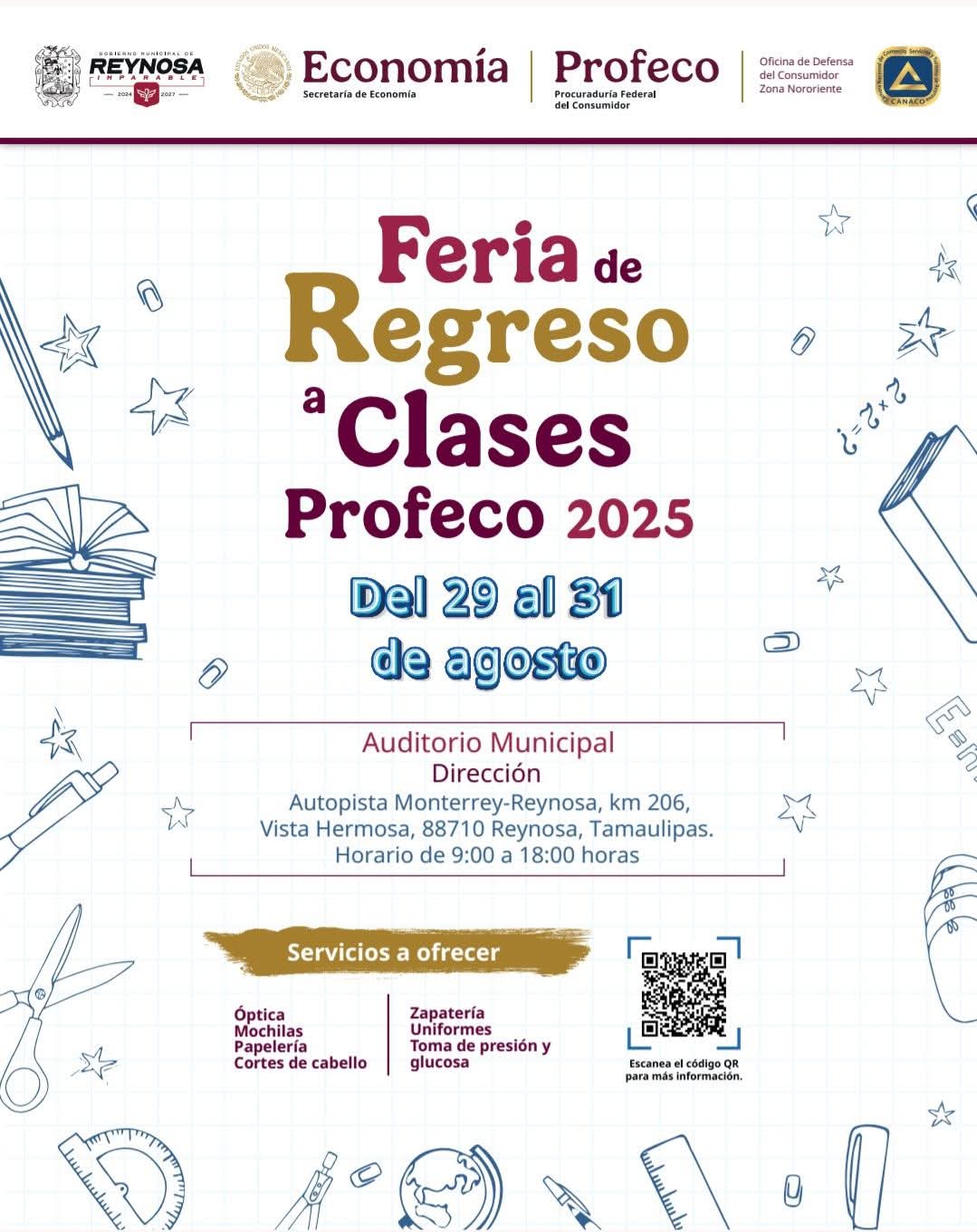 Apoya Gobierno de Carlos Peña Ortiz con 2.5 MDP el Regreso a Clases 2025