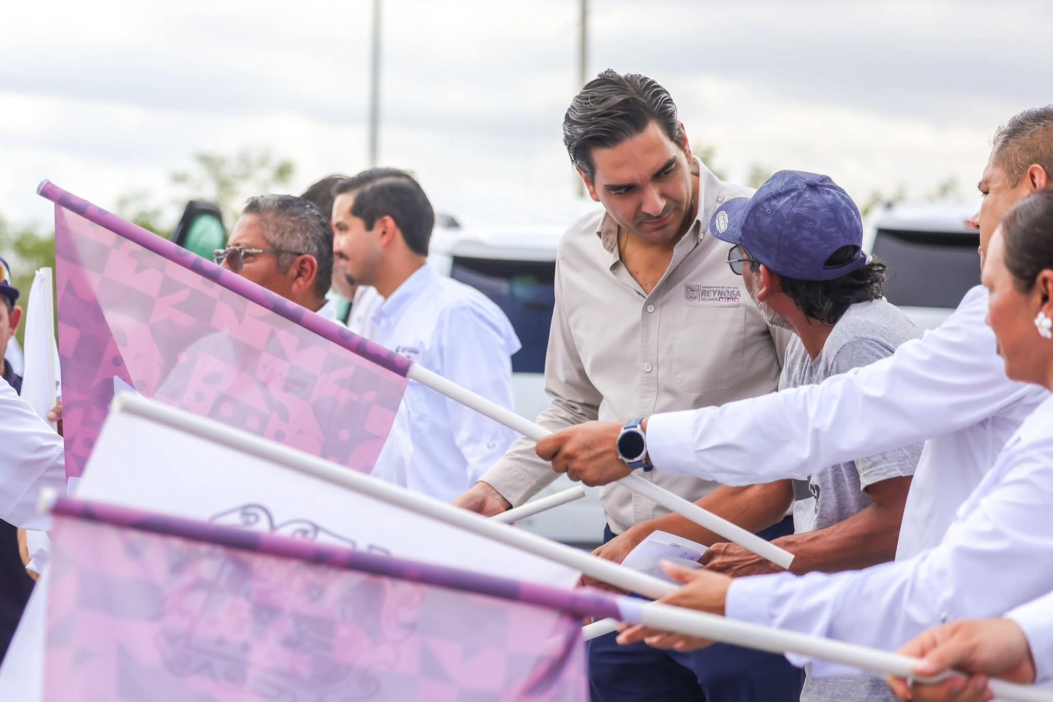  Amplía Peña Ortiz red de drenaje sanitario en colonias de Reynosa
